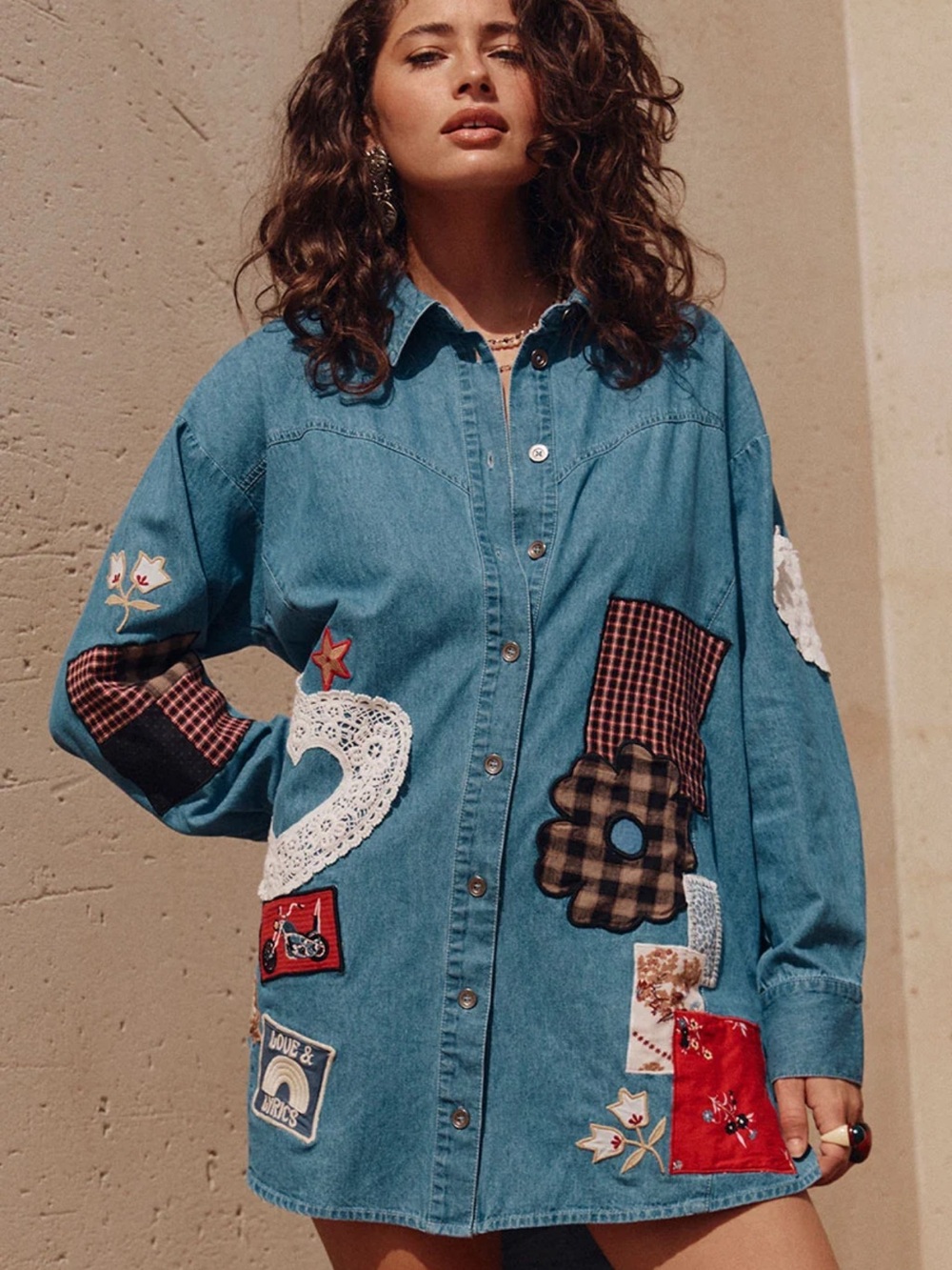 Spell Blue Chambray Shirt